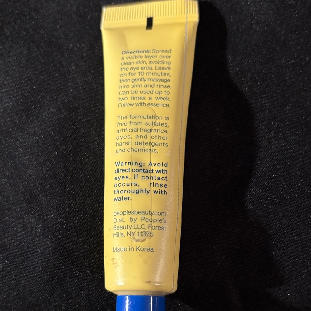Yellow Frontliner Mask + Scrub - Picture 2 of 3